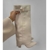 Beiges Leder