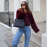 Burgunderrot