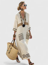 Beige Schwarz