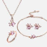 Roségold Set